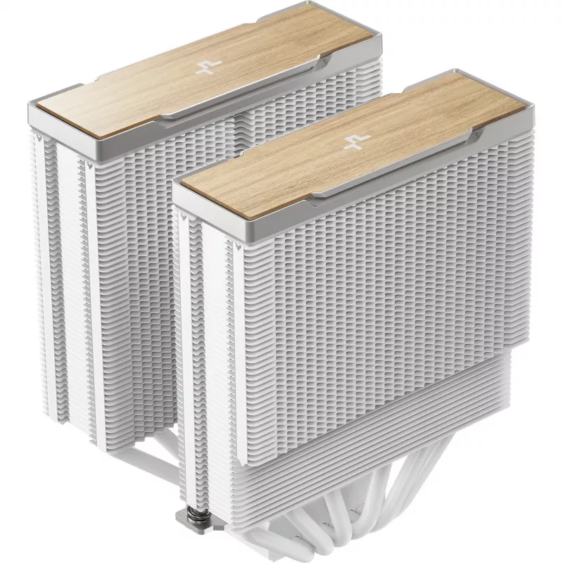Disipador de aire para procesador DeepCool AK620 G2 WH, ventilador de 120 mm, compatible con LGA1700/1200/115x y AM4/AM5, blanco