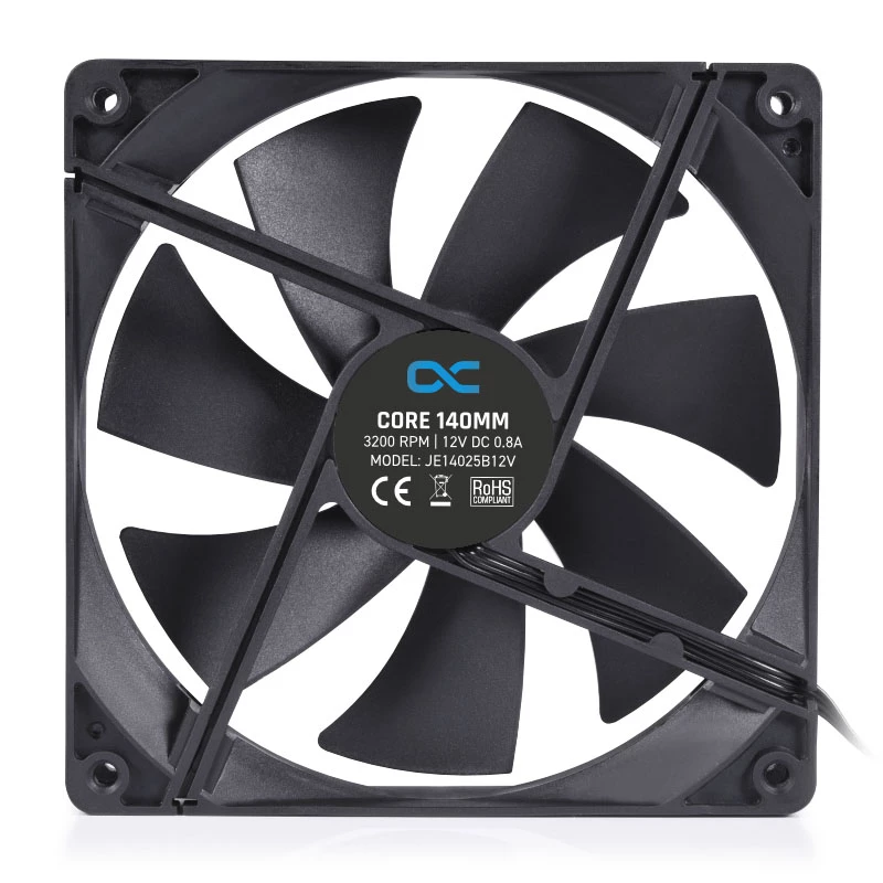 Módulo de ventilador Alphacool 24847 negro plástico 140x140x25mm