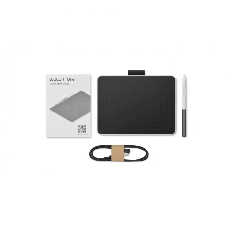 Wacom One S CTC4110WLW2B tableta con lápiz, 152 x 95 mm, USB-C, Bluetooth