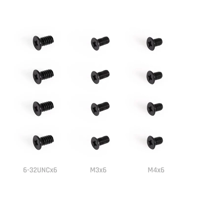 Kit de montaje Alphacool 15725 Negro Acero inoxidable 25 mm 10 g