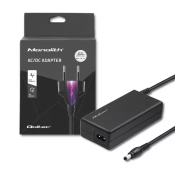 Qoltec 84W Fuente de alimentación de sobremesa | 12V | 7A | 5,5*2,5 | +Cable de alimentación