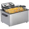 Freidora Steba DF 300 Double 5 L 3000 W negra acero inoxidable