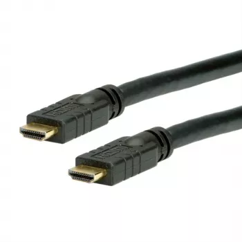 VALUE - Cable HDMI con Ethernet - HDMI (M) a HDMI (M) - 20 m - apantallado - negro - compatible con 4K