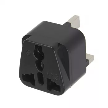 Adaptador de enchufe de UK a EU con fusible 13A