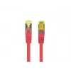 Cable de red Lanberg PATCHCORD KAT.6A S/FTP LSZH CU 0,5M rojo