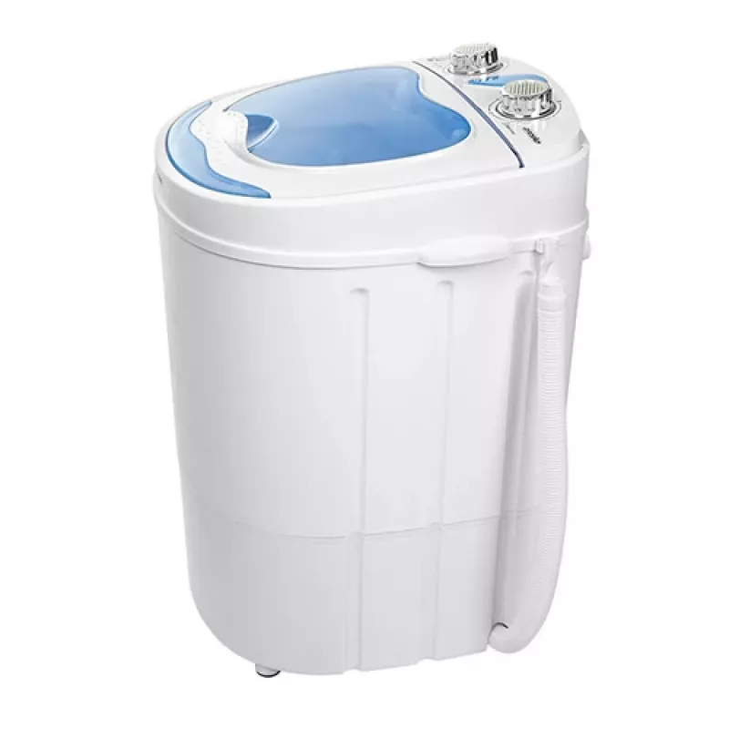 Lavadora de carga superior Mesko MS 8053 — capacidad 3 kg, 360×370×530 mm, azul/blanco
