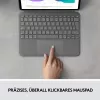 Funda con teclado Combo Touch US iPad Pro 11 1,2,3 Gen gris