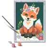 Ravensburger Pintar por números - Zorro floral