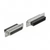 Conector hembra crimp D-Sub de 25 contactos a 2 x conector hembra RJ45 DeLOCK 66834