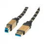 ROLINE Gold - cable USB - USB Type-A (M) a USB Type-B (M)