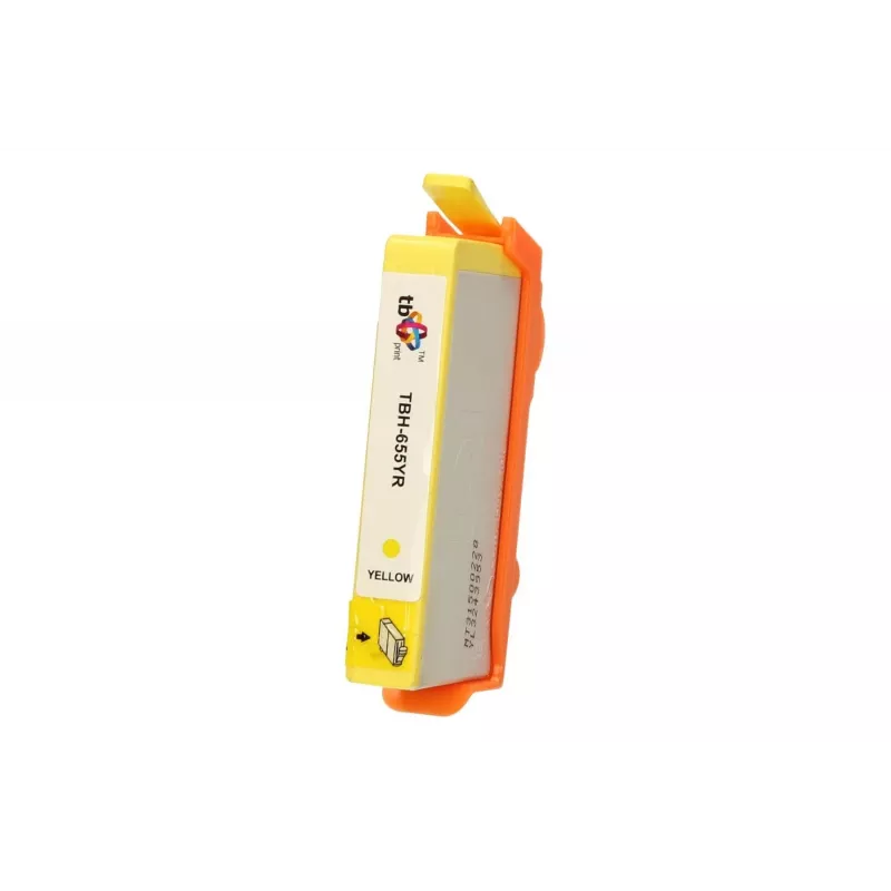 Cartucho de tinta TB compatible con HP 655, Amarillo, Ref.