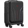 Trolley de cabina compacto de carcasa rígida Wenger Amplix 653323 — negro, compacto