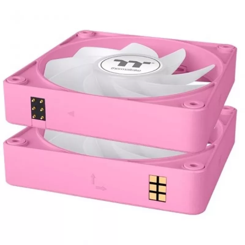 Thermaltake CT120 EX Reverse ARGB 120mm rosa pack de 3