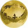 Bola disco EUROLITE 30 cm bola de espejos dorada (modelo 50120035)