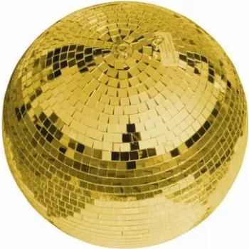 Bola disco EUROLITE 30 cm bola de espejos dorada (modelo 50120035)
