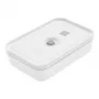 Fiambrera ZWILLING FRESH & SAVE 1 l, plástico con junta de silicona, gris/blanco
