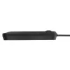 Regleta de enchufes MACLEAN MCE394 B — 3 tomas + 3×USB A, 110–240V, 2,1A USB, 2500W, cable 1,5 m, negro