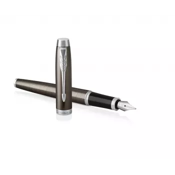 Parker IM pluma estilográfica sistema de cartuchos marrón 1 ud.