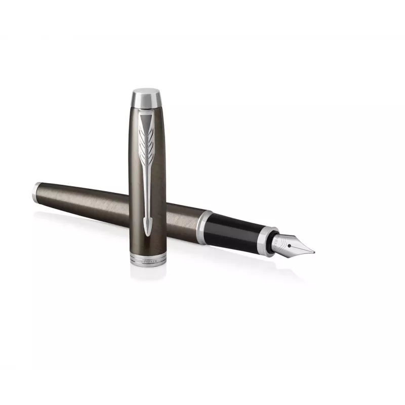 Parker IM pluma estilográfica sistema de cartuchos marrón 1 ud.