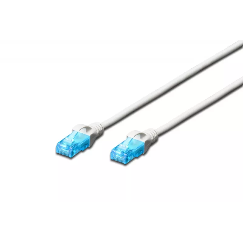 Cable de red Digitus 0,25 m RJ-45 Cat5e blanco
