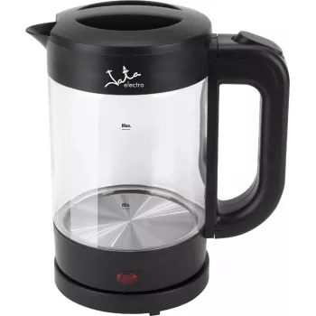 Hervidor JATA HA702 1,2 l 1500 W negro transparente