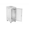 Lanberg FF01-6827-23SL armario rack 27U rack de suelo gris