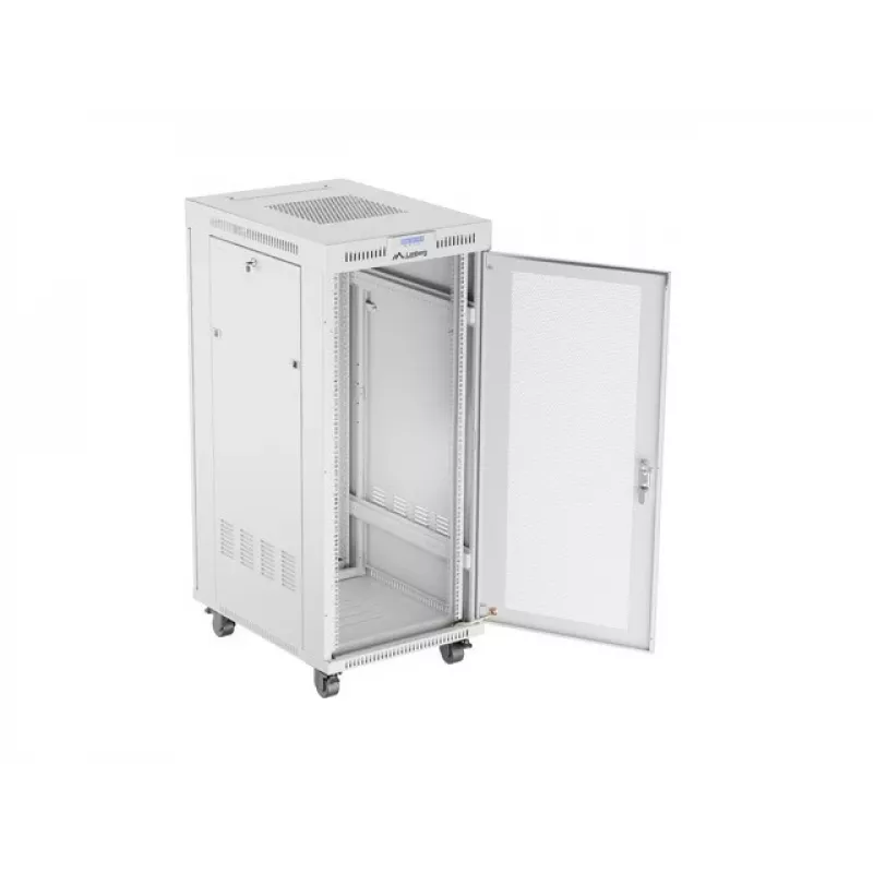 Lanberg FF01-6827-23SL armario rack 27U rack de suelo gris