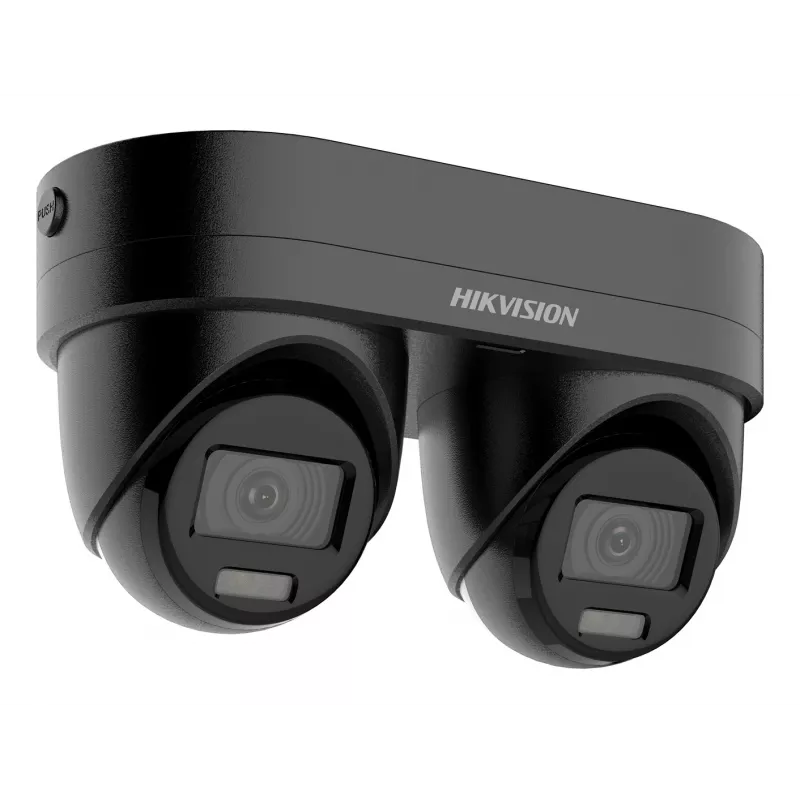 Cámara de vigilancia IP Hikvision DS-2CD2343G2D-LIZ2UY/SL(2.8/4) negra — turret, 2688×1520, exterior, 2,8/4 mm