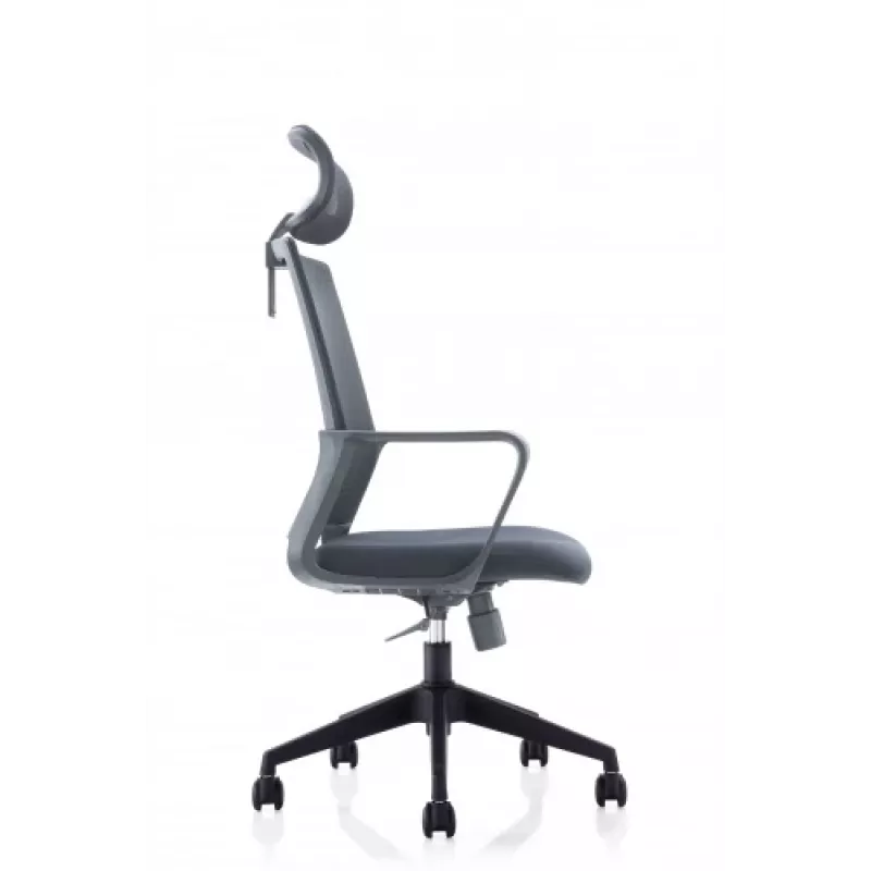 Silla de oficina up up CH-219A ergonómica regulable en altura, base giratoria, reposabrazos