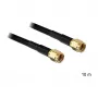 Cable coaxial DeLOCK RP-SMA - RP-SMA 10m