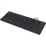 Teclado KeySonic KSK-8202ELU-T (US) universal USB QWERTY US inglés negro