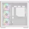 Thermaltake View 380 WS ARGB torre Midi blanca