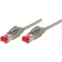 Cable de red Ethernet Tecline 73625 gris