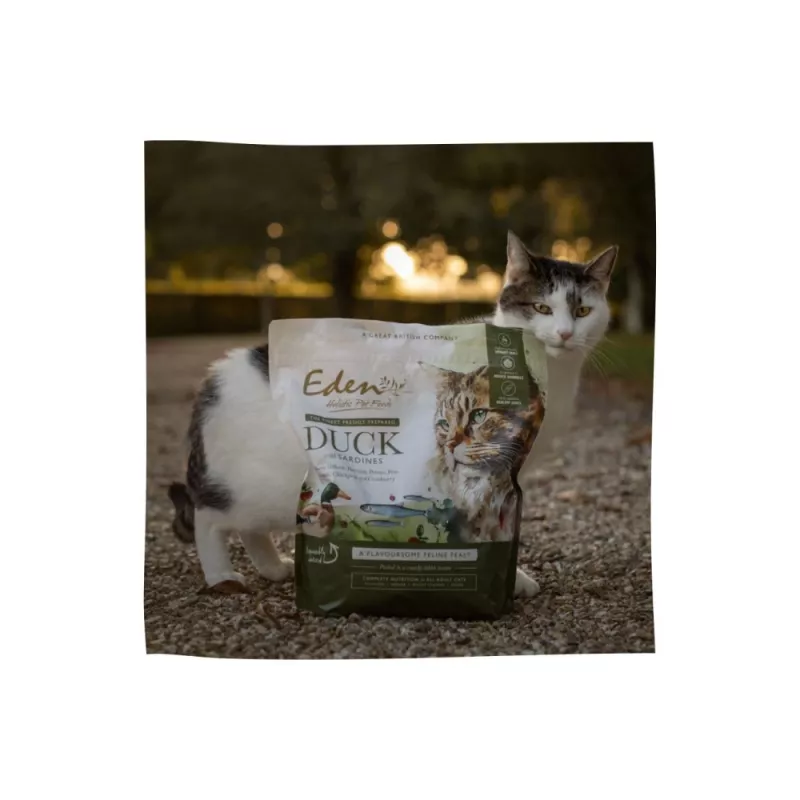 EDEN Pato y sardina - pienso para gatos - 1,5 kg