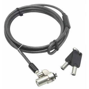 Candado de cable DICOTA D31540 negro 2 m
