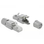 Conector de cable DeLOCK 86476 RJ-45 gris