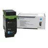 Lexmark - alto rendimiento - cian - original - caja - cartucho de tóner LCCP - para Lexmark CS531dw, CX532adwe (75M0H20)