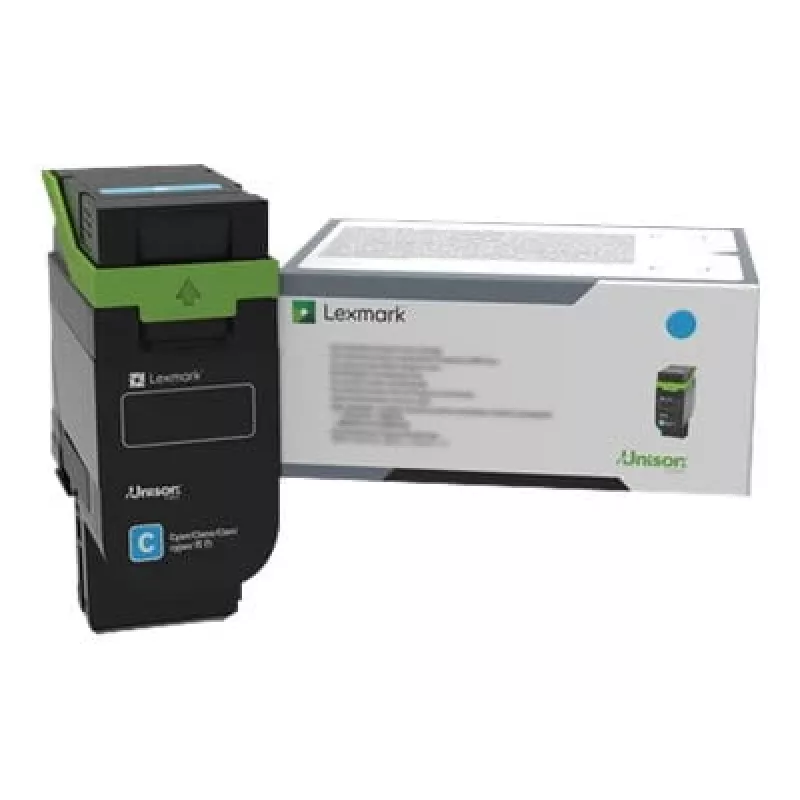 Lexmark - alto rendimiento - cian - original - caja - cartucho de tóner LCCP - para Lexmark CS531dw, CX532adwe (75M0H20)