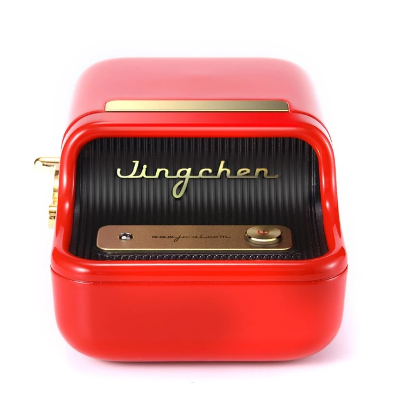 Impresora de etiquetas NIIMBOT B21S roja — impresora térmica Bluetooth compacta, 50 mm de ancho de impresión, 60 mm/s, batería de 1200 mAh