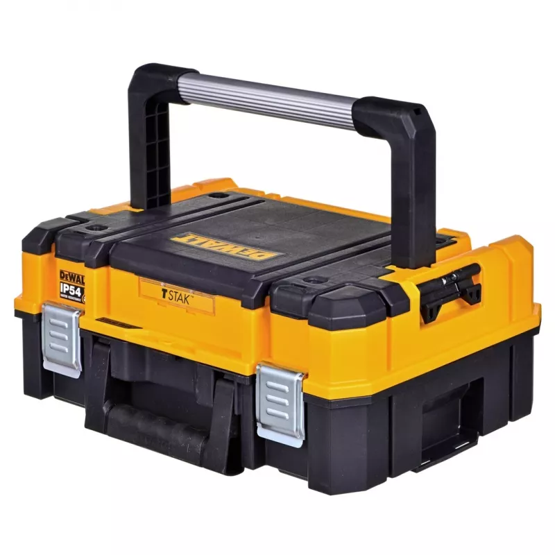 DeWalt DWST83344-1 TSTAK 2.0 caja de herramientas, asa larga, negro/amarillo