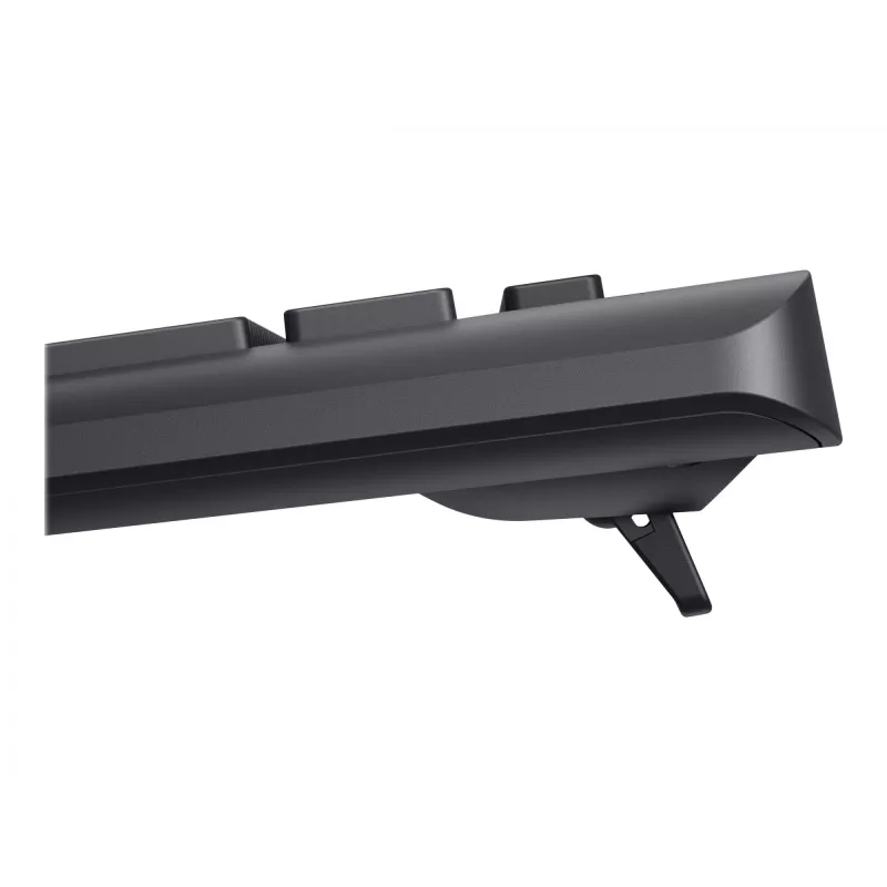 DELL Teclado y ratón - KM3322W - Ucraniano (QWERTY), Tamaño completo (100 %), Inalámbrico, RF Wireless, QWERTY, Negro, ratón incluido
