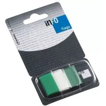 Índice de notas adhesivas sin especificar Global Notes 0718-204 25×43 mm verde