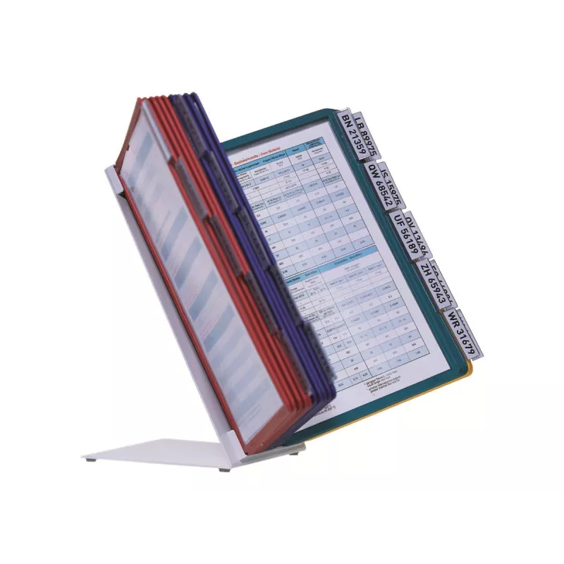 Sujetador de documentos Durable VARIO Desk Unit 20 Complete Gris