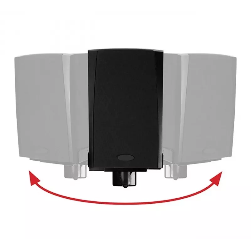 B-Tech VENTRY - Soportes de pared para altavoces con fijación lateral y función de inclinación y giro (par)