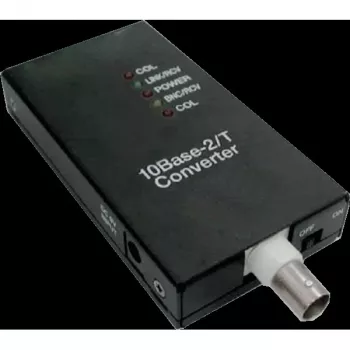 Convertidor de medios ALLNET ALL0500v3 para 10BASE-T (RJ45) a 10BASE-2 (BNC)