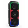Altavoz estéreo portátil SQUEAK SQ1009 – Bluetooth 5.3, 45 W RMS, 10 h de autonomía, FM, USB, AUX, LED, 1800 mAh, negro