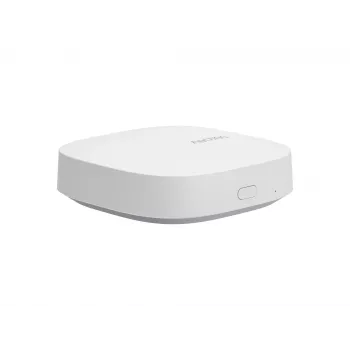 AEOTEC Smart Home Hub 2 – Funciona como SmartThings Hub, EU, Z-Wave, Zigbee 3.0, WiFi | GP-AEOHUBV4EU | Blanco