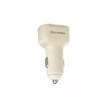 Cargador de coche Tellur TLL151341 36W 6A PD18W QC3.0 — adaptador USB para coche de carga rápida