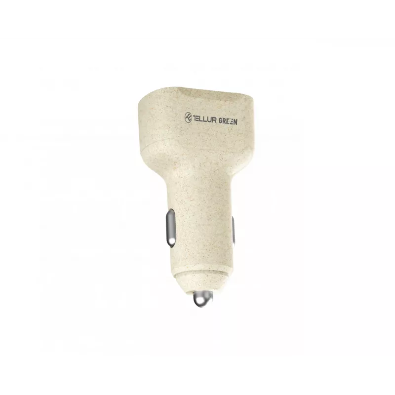 Cargador de coche Tellur TLL151341 36W 6A PD18W QC3.0 — adaptador USB para coche de carga rápida