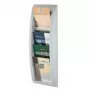 Sujetapapeles Paperflow QUICK BLICK 4063.02, 5 compartimentos, gris